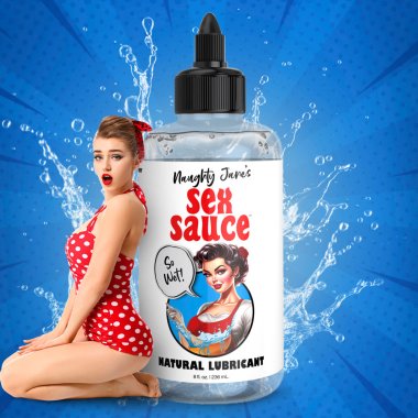Naughty Janes Sex Sauce Natural Lube 8oz