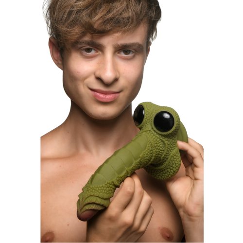 Swamp Monster Scaly Silicone Dildo *