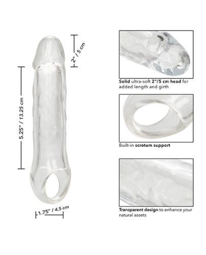 Performance Maxx 7.5\" Penis Extension - Clear