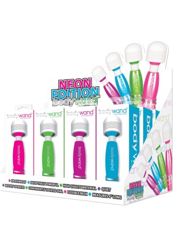 BODYWAND MINI NEON 12PC DISPLAY