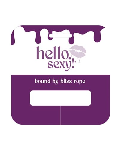 Hello Sexy! Bound By Bliss Bondage Rope- Lilac