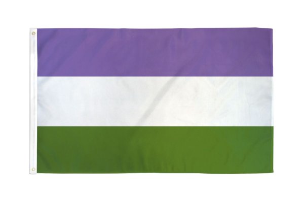 Gender Queer Flag 3\' X 5\' Polyester