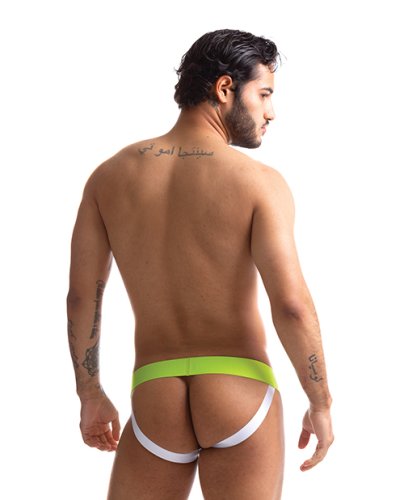 Sport Fucker Jersey Jock - XXL Green/White