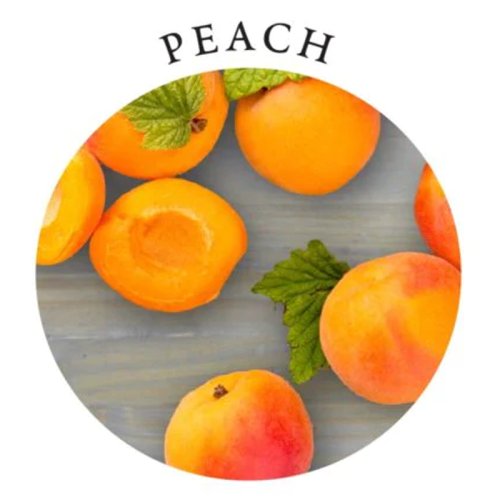Edible Massage Candle Peach 4 oz / 113 g