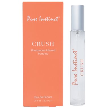 PURE INSTINCT PHEROMONE INFUSED PERFUME OIL EAU DE PARFUM CRUSH .31 FL OZ/9.2ML