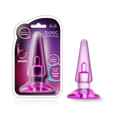 B Yours Basic Anal Plug - Pink