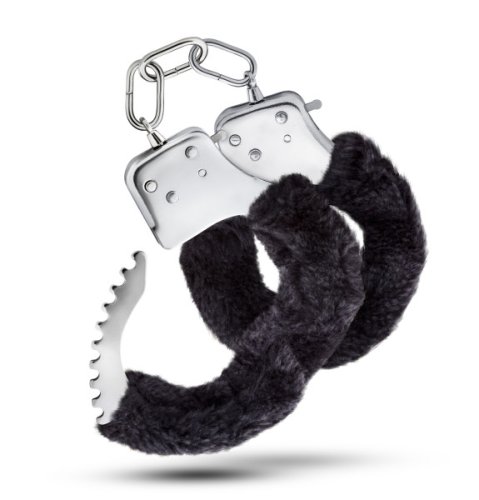 TEMPTASIA FURRY BLACK CUFFS