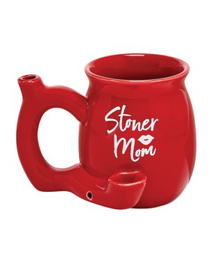Fashioncraft Small Deluxe Mug - Red Stoner Mom