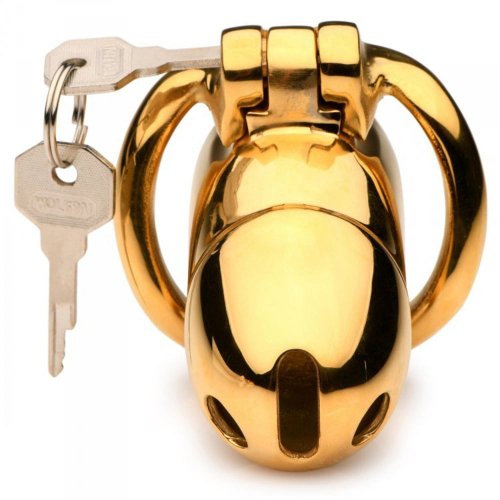 Midas 18K Gold-Plated Locking Cage