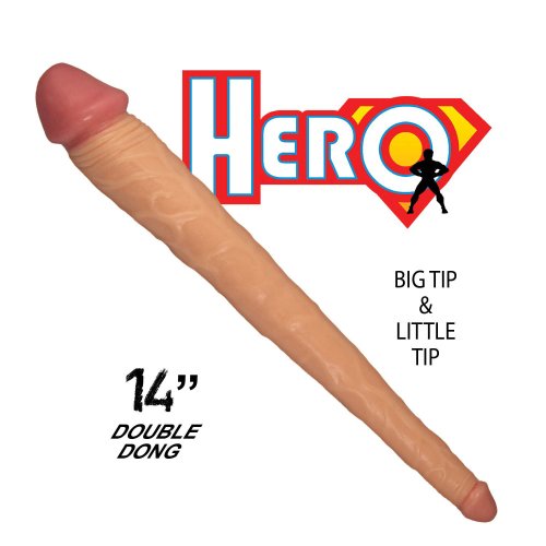 HERO 14IN DOUBLE DONG WHITE