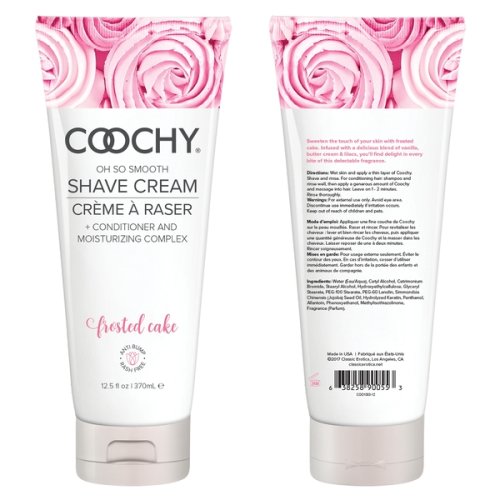 COOCHY SHAVE CREAM FROSTED CAKE 12.5 OZ