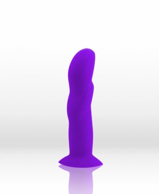 RILEY SILICONE PURPLE DONG