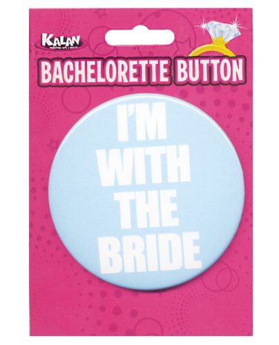 Bachelorette Button - I\'m w/the Bride