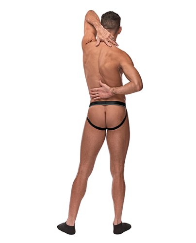 COCK PIT COCK RING JOCK BLACK L/XL