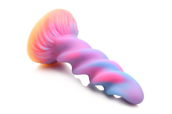 CREATURE COCKS MOON RIDER GLOW IN THE DARK UNICORN DILDO