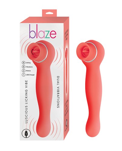 Blaze Luscious Licker Vibe - Coral