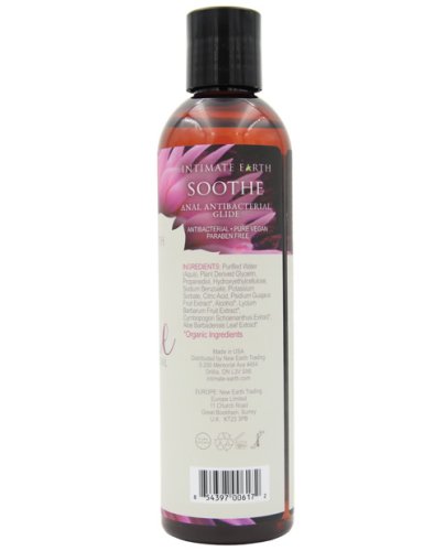 Intimate Earth Soothe Anti-Bacterial Anal Lubricant - 60 ml