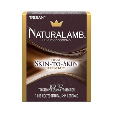 Trojan Natural Lamb Skin to Skin - 3 pk