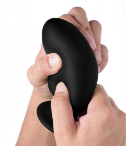 Squeezable Silicone Anal Plug - Large