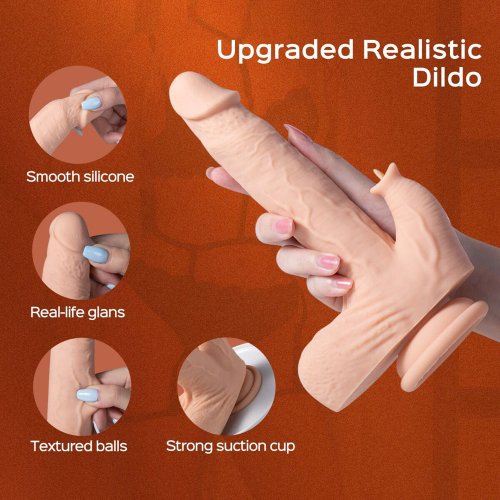 Colter App-Enabled Thrust/Licking Dildo