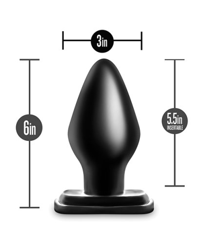 ANAL ADVENTURES XXL PLUG BLACK