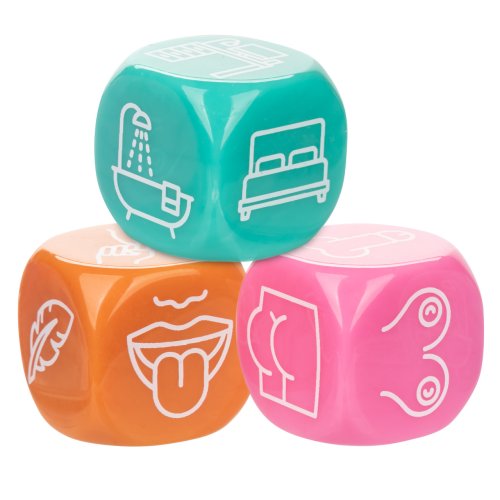 NAUGHTY BITS ROLL WITH IT ICON BASED SEX DICE