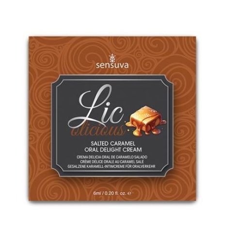 LIC O LICIOUS ORAL DELIGHT CREAM SALTED CARAMEL 6ML