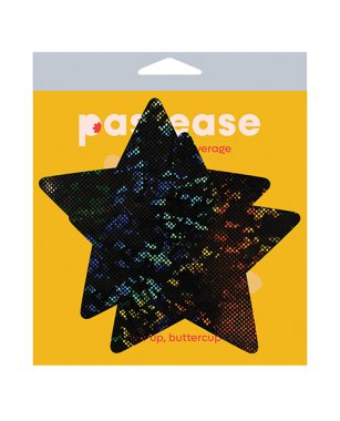 PASTEASE STAR BLACK DISCO BALL FULLER COVERAGE