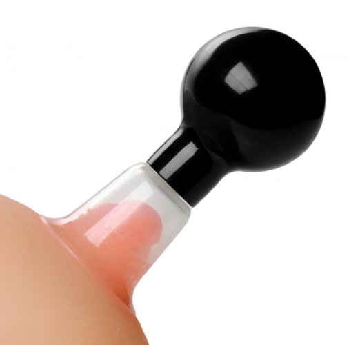 SIZE MATTERS SEE THRU NIPPLE ENLARGER PUMPS