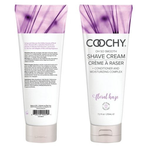 COOCHY SHAVE CREAM FLORAL HAZE 7.2 OZ