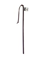 Spartacus 24' Leather Wrapped Cane - Burgundy
