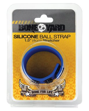 Boneyard 1.5" Ball Strap - Blue