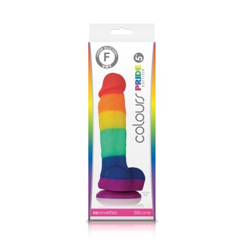 COLOURS PRIDE EDITION 5IN DILDO RAINBOW