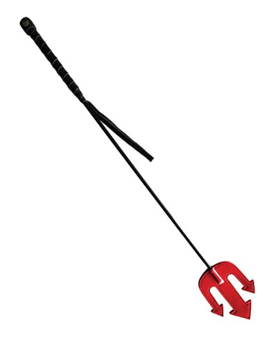 Rouge Devil Riding Crop - Red