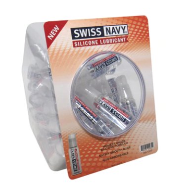 Swiss Navy Silicone 1oz Fishbowl 50pcs