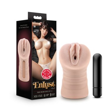 EnLust Ayumi - Vibrating Stroker - Beige