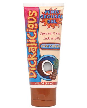 Dickalicious Penis Arousal Gel 2 oz - Pina Colada