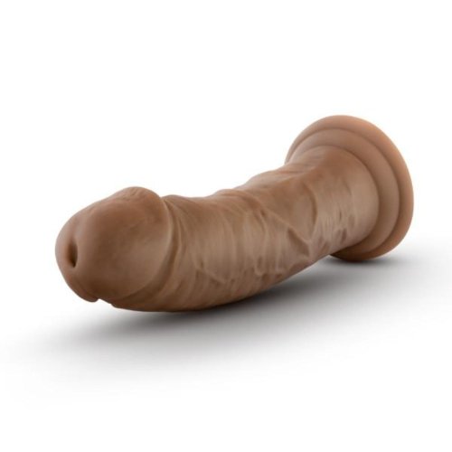 Au Naturel - 8\" Dildo/Suction Cup -Mocha