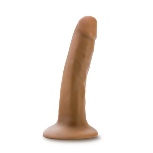 DR SKIN SILICONE DR LUCAS 5IN DILDO MOCHA