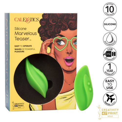 MINI MARVELS MARVELOUS TEASER VIBRATOR GREEN