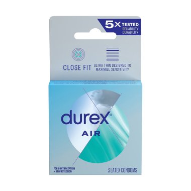 Durex Air Close Fit Condoms - 3 pk