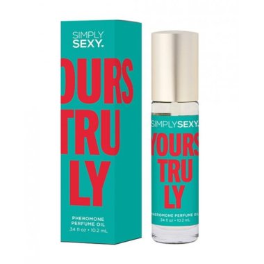 SIMPLY SEXY PHEROMONE PERFUME OIL YOURS TRULY 10.2 ML