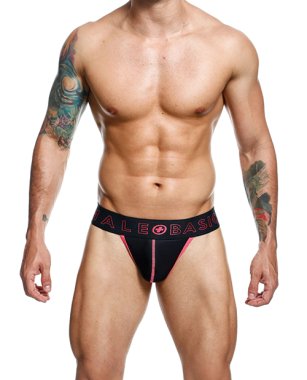 Male Basics Neon Thong Coral MD