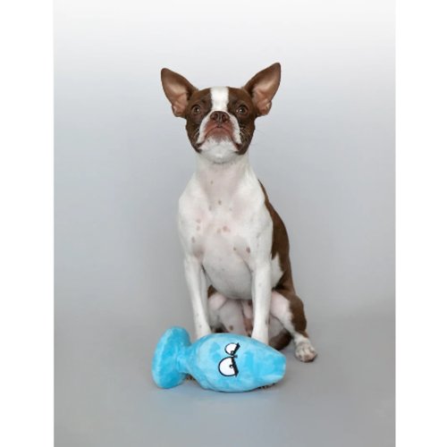 Mutt Plug McRuff Squeeky Plush Dog Toy*