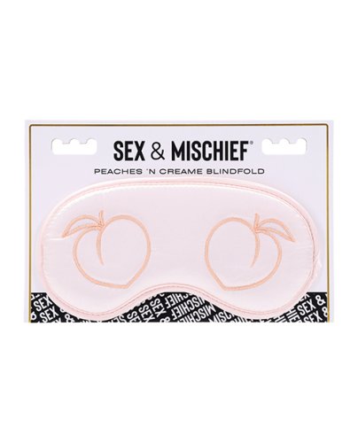 Sex & Mischief Peaches \'n CreaMe Blindfold