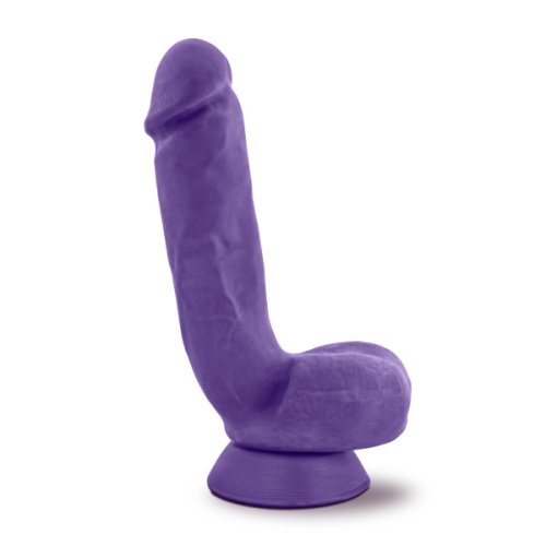 AU NATUREL BOLD POUND 8.5 IN DILDO PURPLE