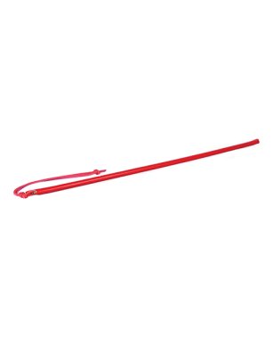 Spartacus 24" Leather Wrapped Cane - Red