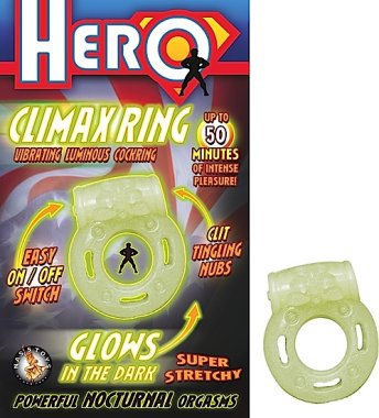 HERO CLIMAX RING GLOW IN THE DARK
