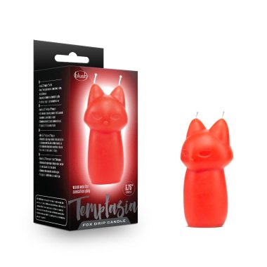 Temptasia Fox Drip Candle - Red