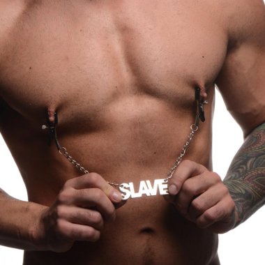 Enslaved Slave Chain Nipple Clamps *